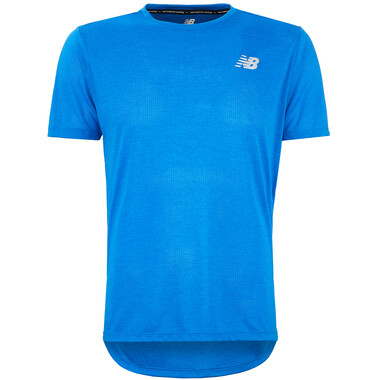 T-Shirt NEW BALANCE IMPACT RUN Manches Courtes Bleu 2022 NEW BALANCE Probikeshop 0